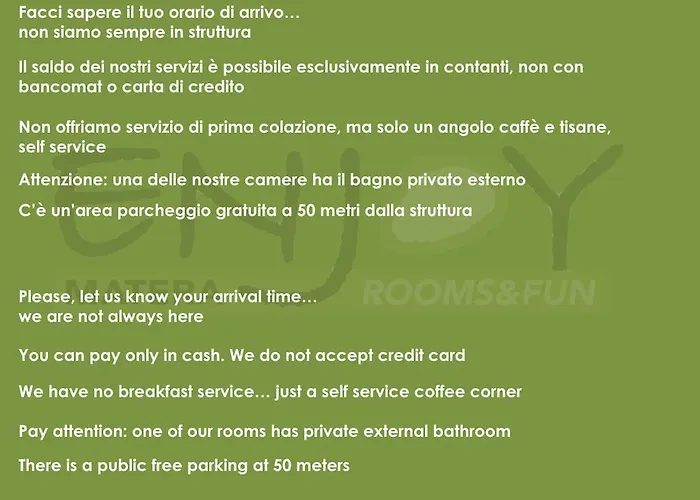 Bed & Breakfast Enjoy